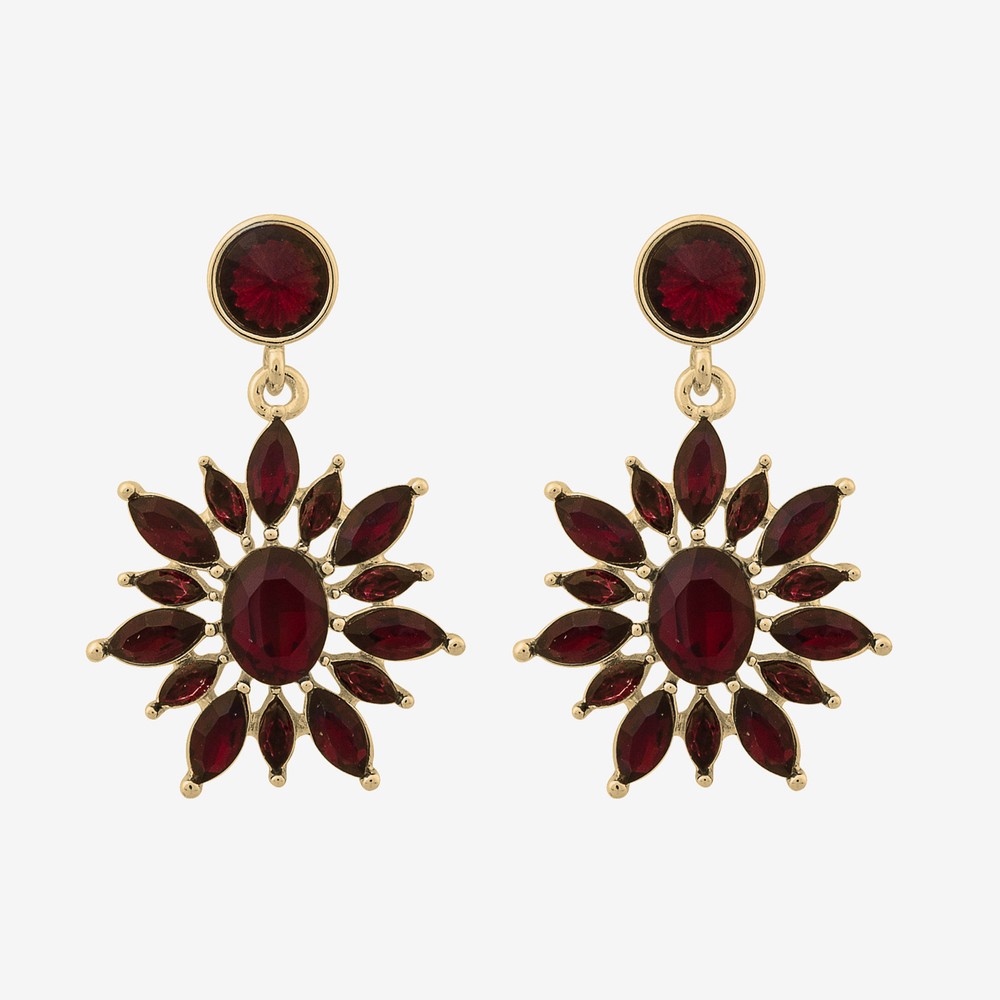 Cream Small Pendant Earring Cream Small Pendant Earring